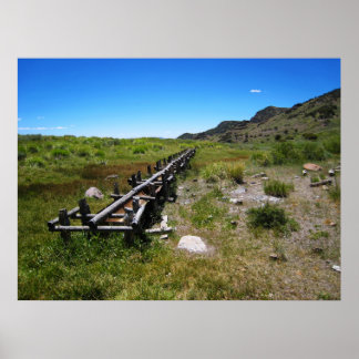 Desert Vatten Trough Poster