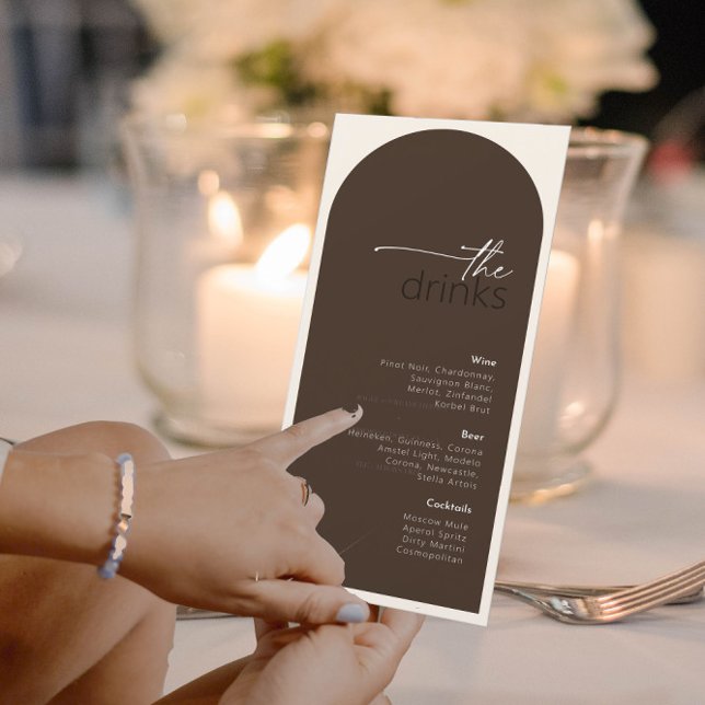 Desert Vibes Bröllop Drink Menu ID1019 (Skapare uppladdad)
