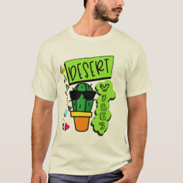 Desert Vibes Funny Cactus Shirt Arizona Desert T