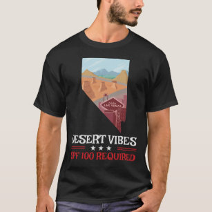 Desert Vibes SPF 100 krävs T Shirt