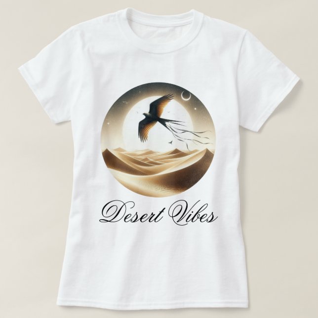 Desert Vibes T Shirt (Design framsida)