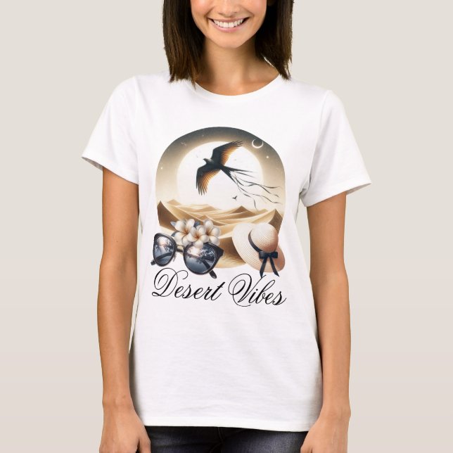 Desert Vibes T Shirt (Framsida)