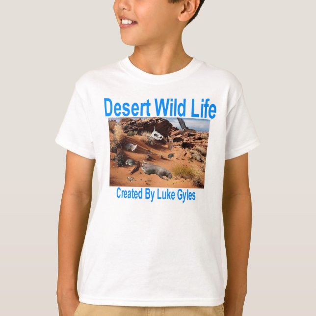 Desert vilda djur tröja (Framsida)