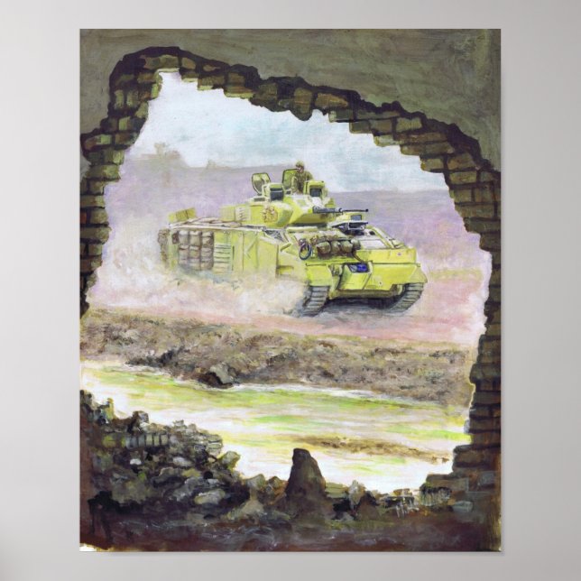 Desert Warrior Irak Poster (Framsidan)