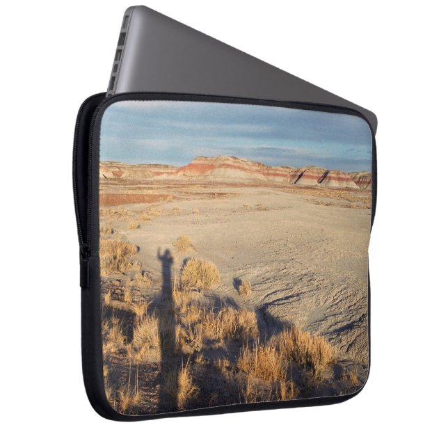 Desert Wave: Petrified Forest National Park Laptop Sleeve (Framsidan Höger)