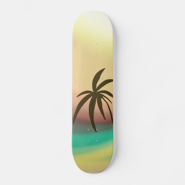 Desert Wave Skateboard Bräda 21,5 Cm (Framsida)