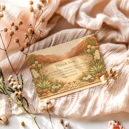 Desert Wildflower Garden Birthday Tack Kort