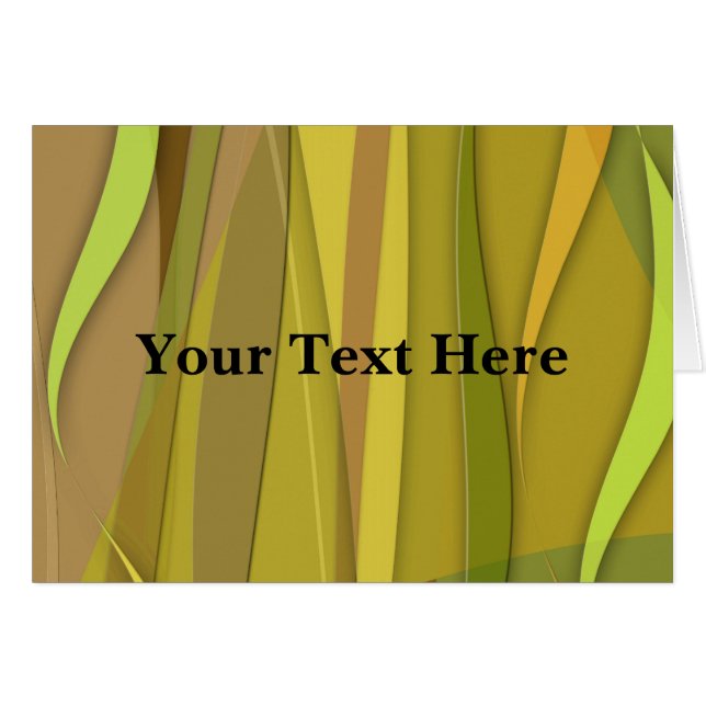 Desert Zephyr Hälsningskort (Framsidan Horizontal)