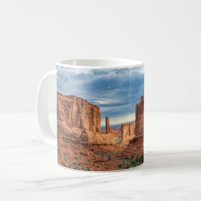 Deserts | Arches National Park, Utah Kaffemugg (Framsida vänster)
