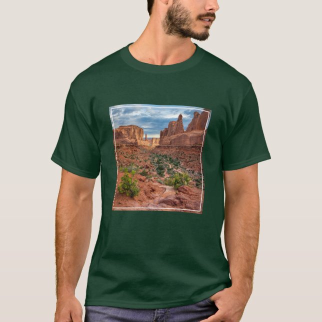 Deserts | Arches National Park, Utah T Shirt (Framsida)