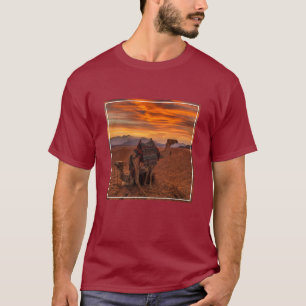 Deserts Bactrian Camel Egypten Sand Dune T Shirt