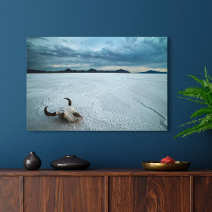 Deserts Bonneville Salt Flats Utah Canvastryck