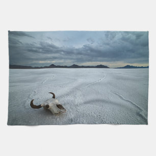 Deserts Bonneville Salt Flats Utah Kökshandduk
