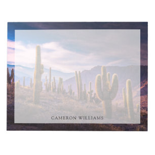 Deserts Cactus liggande Argentina Anteckningsblock