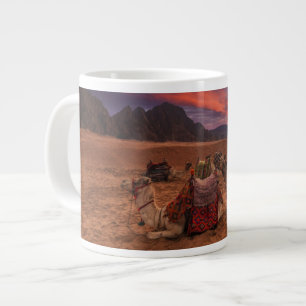 Deserts Camels Sinai Mountain Egypten Jumbo Mugg