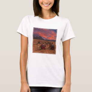 Deserts Camels Sinai Mountain Egypten T Shirt