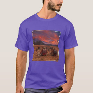 Deserts Camels Sinai Mountain Egypten T Shirt