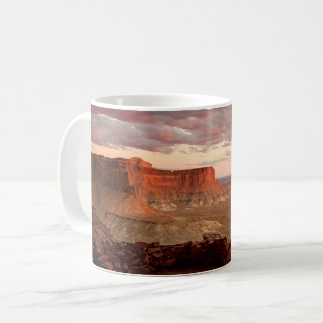Deserts | Canyonlands nationalpark Utah Kaffemugg (Framsida vänster)