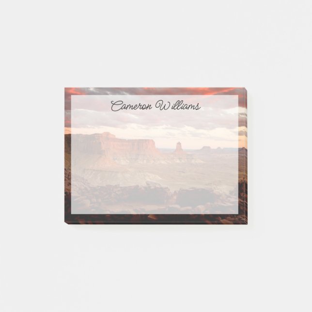Deserts | Canyonlands nationalpark Utah Post-it Block (Framsida)