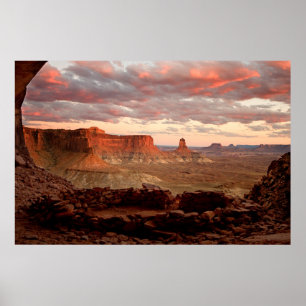 Deserts Canyonlands nationalpark Utah Poster