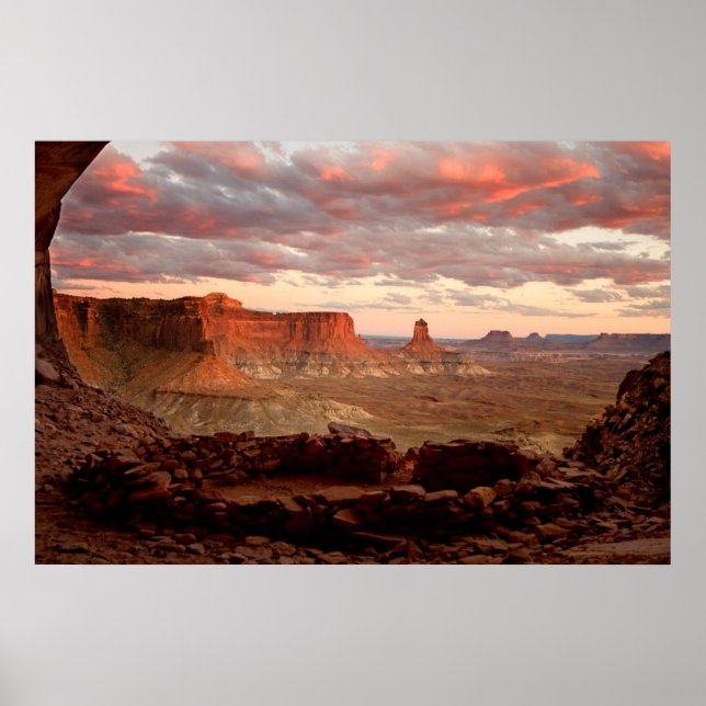 Deserts | Canyonlands nationalpark Utah Poster (Framsidan)