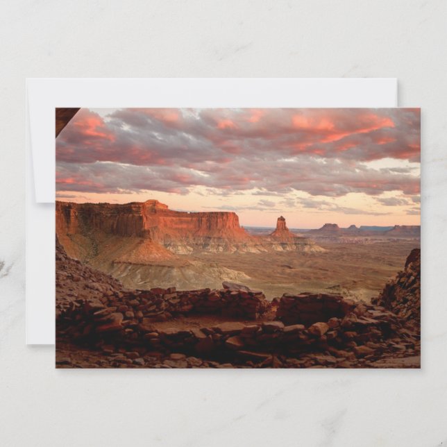 Deserts | Canyonlands nationalpark Utah Tack Kort (Framsida)