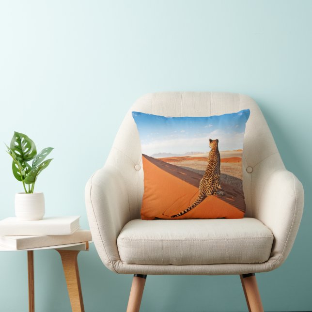Deserts | Cheetah Savannah Desert Kudde (Stol)