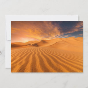 Deserts Desert i Förenade Arabemiraten Tack Kort