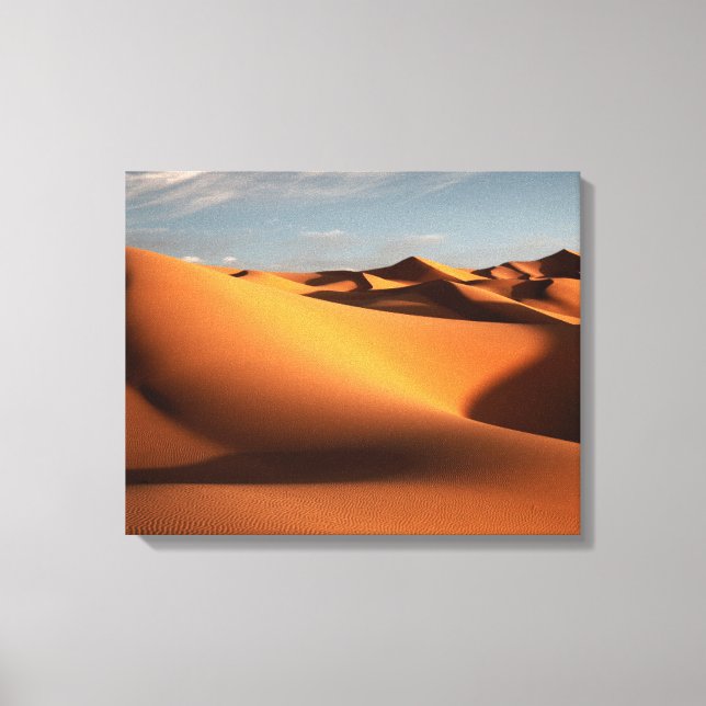Deserts | Erg Chebbi Dunes Marocko Canvastryck (Framsida)