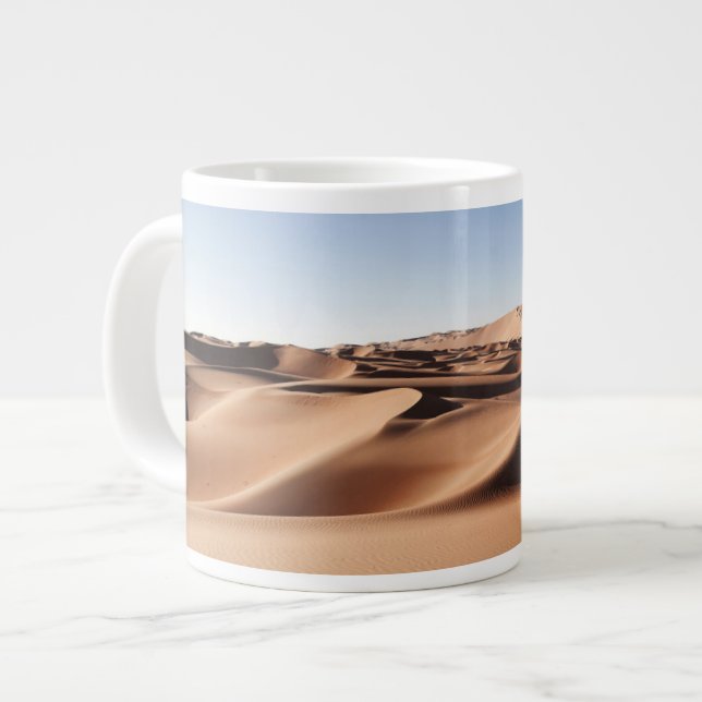 Deserts | Förenade Arabemiraten Sand Dunes Jumbo Mugg (Framsida vänster)