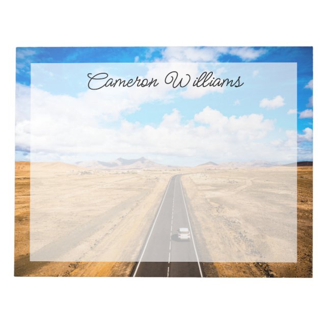 Deserts | Kanarieöarna, Spanien Anteckningsblock (Framsida)