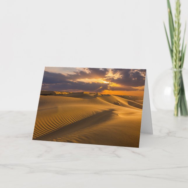 Deserts | Landscape of Sand Dunes Kort (Framsida)
