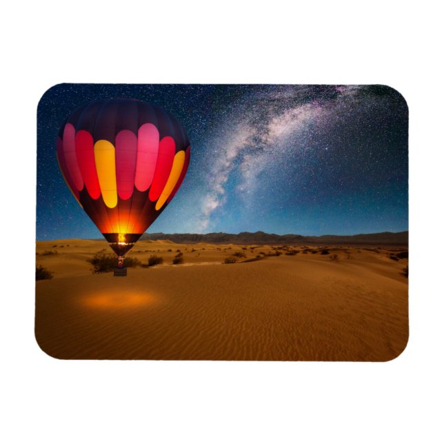 Deserts | Mesganska Dunes DödsValley Magnet (Horisontell)