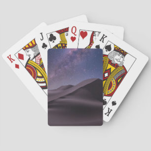 Deserts Milky Way Starry Himlar Sand Dune Dubai Casinokort