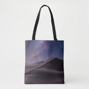 Deserts Milky Way Starry Himlar Sand Dune Dubai Tygkasse