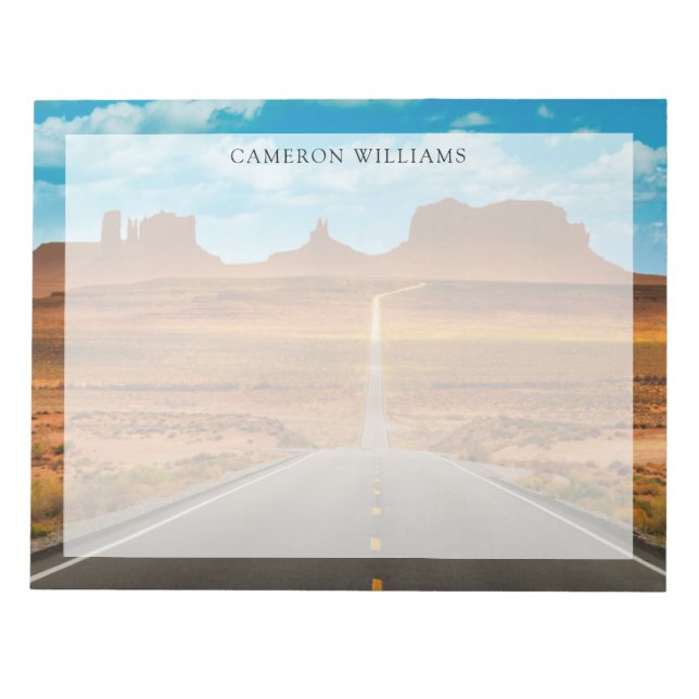 Deserts | Monument Valley, Utah Anteckningsblock (Framsida)