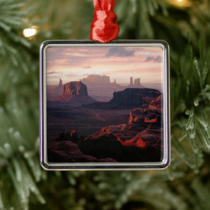 Deserts   Monument Valley Utah-Ariziona Julgransprydnad Metall