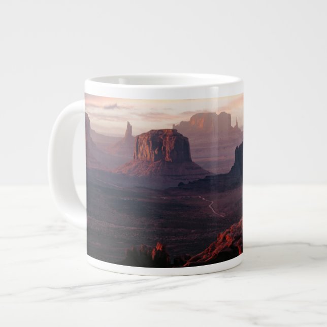 Deserts | Monument Valley Utah-Ariziona Jumbo Mugg (Framsida vänster)