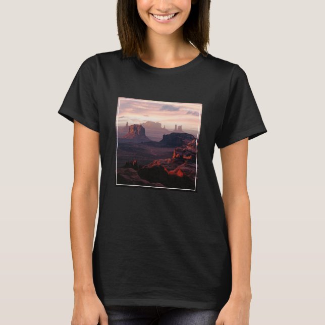 Deserts | Monument Valley Utah-Ariziona T Shirt (Framsida)