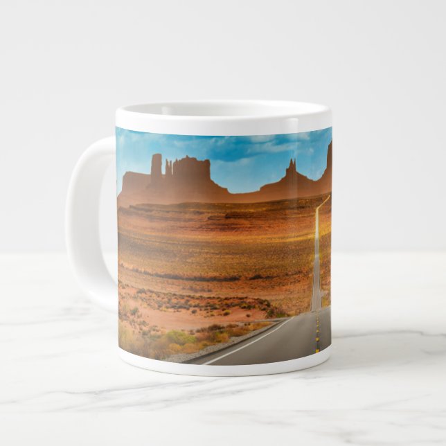 Deserts | Monument Valley, Utah Jumbo Mugg (Framsida vänster)