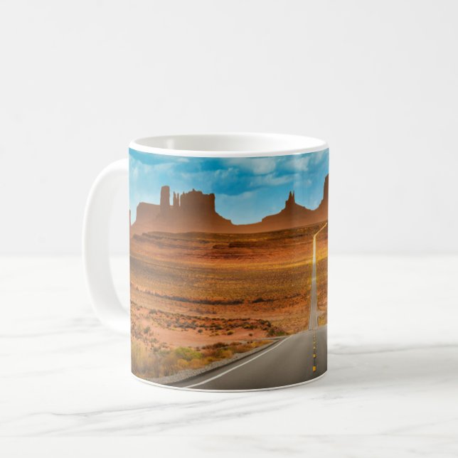 Deserts | Monument Valley, Utah Kaffemugg (Framsida vänster)