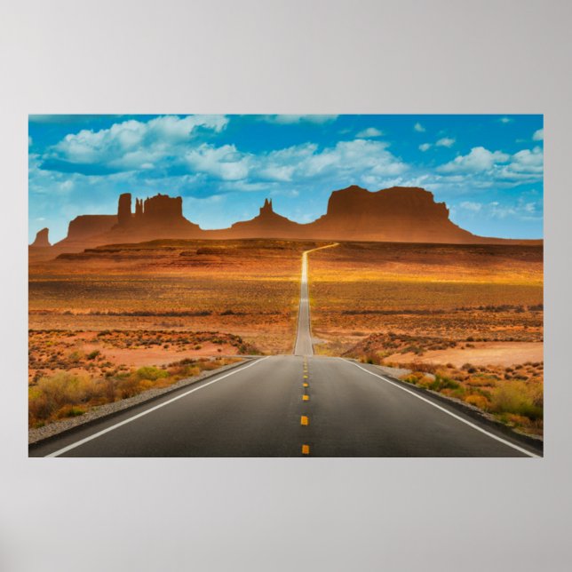 Deserts | Monument Valley, Utah Poster (Framsidan)