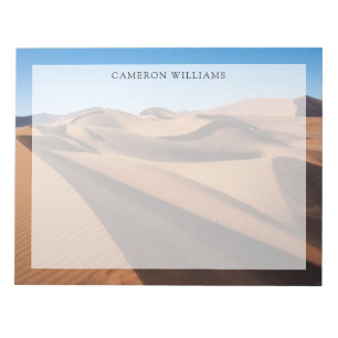 Deserts Namib Naumft nationalpark Anteckningsblock