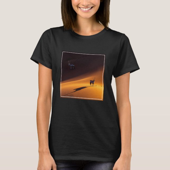 Deserts | Namib Naumft nationalpark Kenya T Shirt (Framsida)