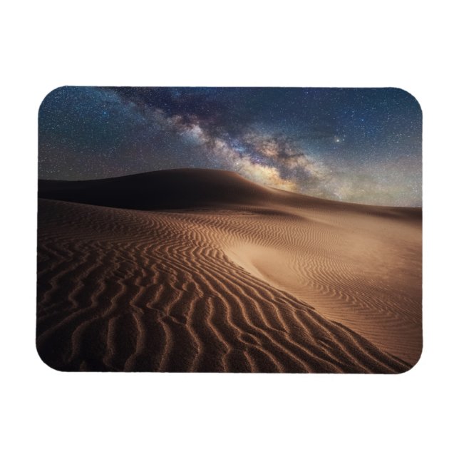 Deserts | Ordos City Mongolia China Magnet (Horisontell)