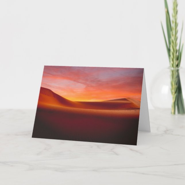 Deserts | Rolling Desert liggande Kort (Framsida)