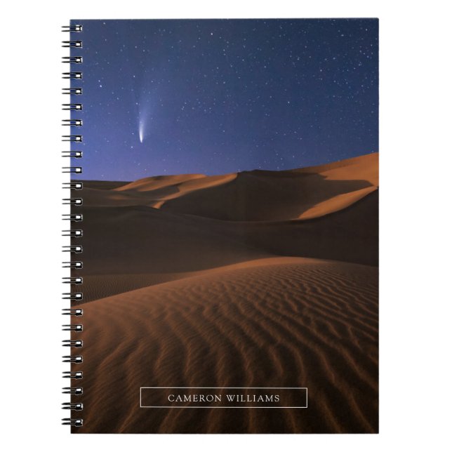 Deserts | Sand Dune Galax Anteckningsbok (Framsidan)