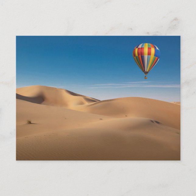 Deserts | Sand Dunes i Dubai-öknen Vykort (Framsida)