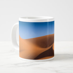 Deserts Sand Dunes Near Illizi, södra Algeriet Jumbo Mugg