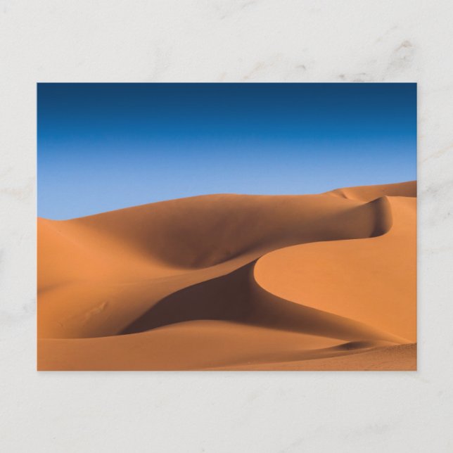 Deserts | Sand Dunes Near Illizi, South Algeria Vykort (Framsida)